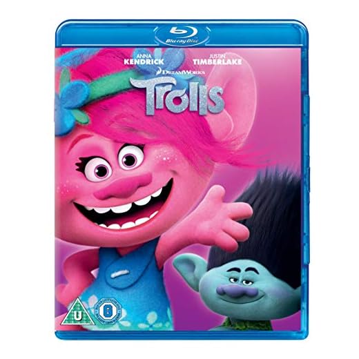 Trolls (BD) [Blu-ray] [2018] [Region Free]