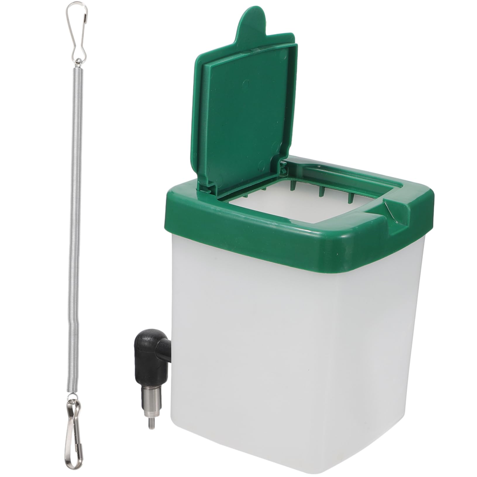 VANZACK 3pezzi Bevitore Automatico Per Conigli e Piccoli Animali Design Antibite Facile Da Installare Adatto Per Gabbie Di Diverse Abbeveratoio Per Animali Domestici