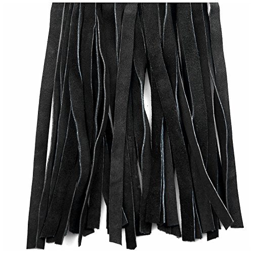 HANDGEFERTIGT 75 cm BDSM - PEITSCHE [100% Büffelleder] BDSMs Spielzeug extrem für Frauen I Domina - Sex Spielzeug für die Paare I Flogger I Whip - Sex Toys - Bondage I SM - Paddel I Gerte I 36 Riemen