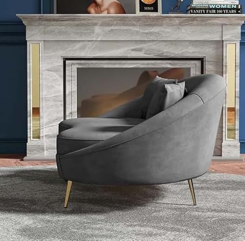 Image of 2-Seater Wooden Sofa Set | Compact, Cushioned Loveseat for Living Room & Bedroom | Stylish Couch for Small Spaces (Grey)