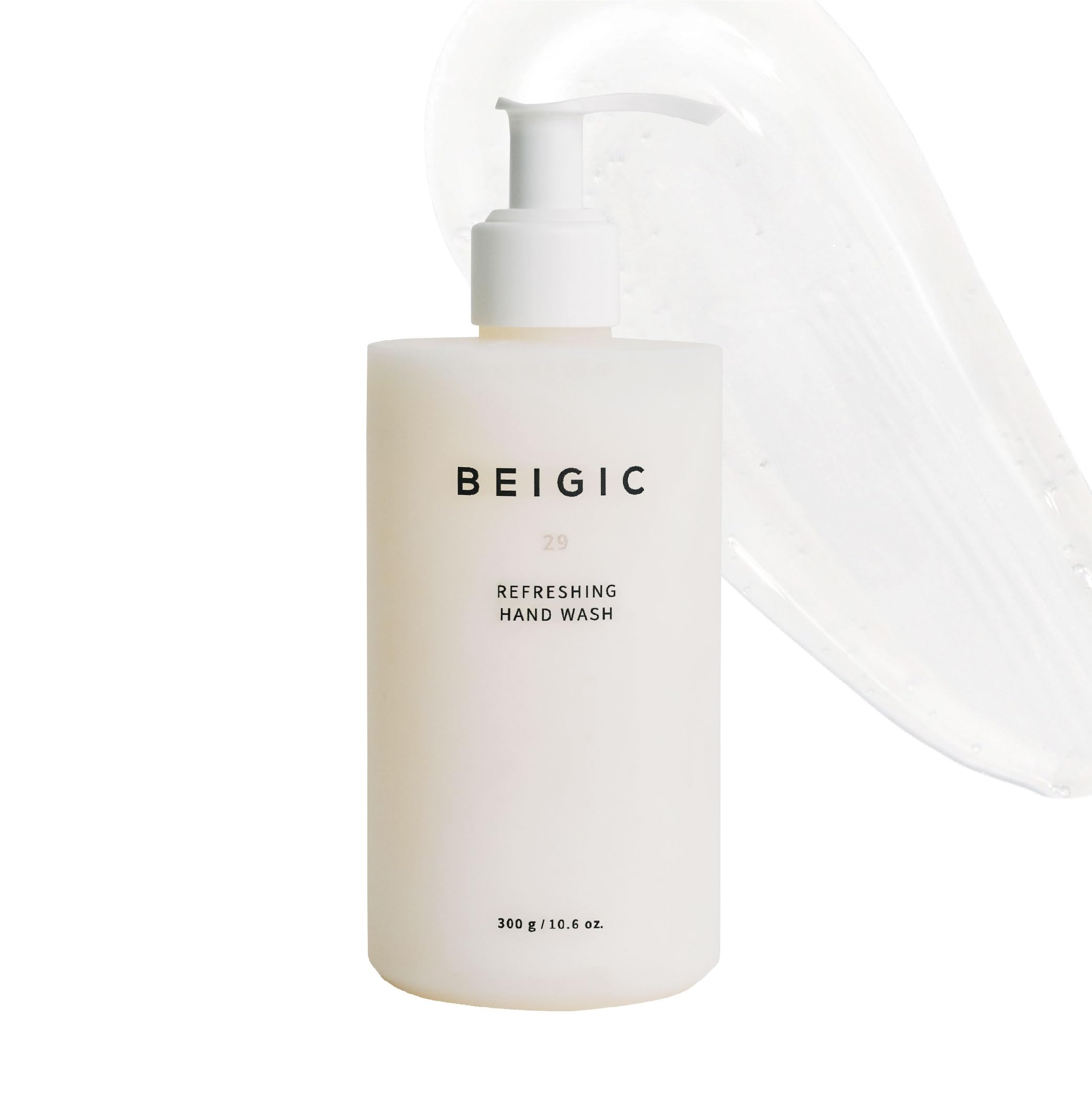 BEIGICRefreshing Hand Wash | Vegan Hand Soap Foam w/Baobab Seed Extract, Soapbark Extract & Lavender Oil | Hypoallergenic Hand Soap Liquid | Gentle Hand Soap for Sensitive Skin (10.6 oz)