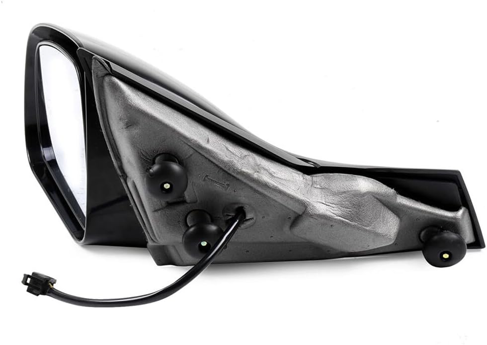 SCITOO Side View Mirrors Driver and Passenger Mirrors Fit For 2004 2005 2006 2007 2008 For Pontiac Grand Prix Manual Folding Heated Black Replacement Exterior Power Adjustment GM1320279, GM1321279