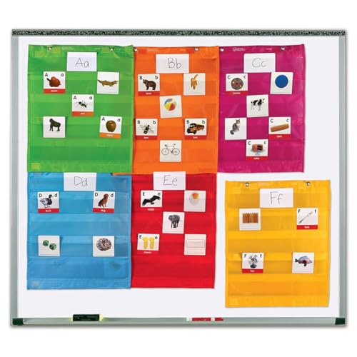 Learning Resources Cartelle Quadrate Magnetiche Con Tasche - 3