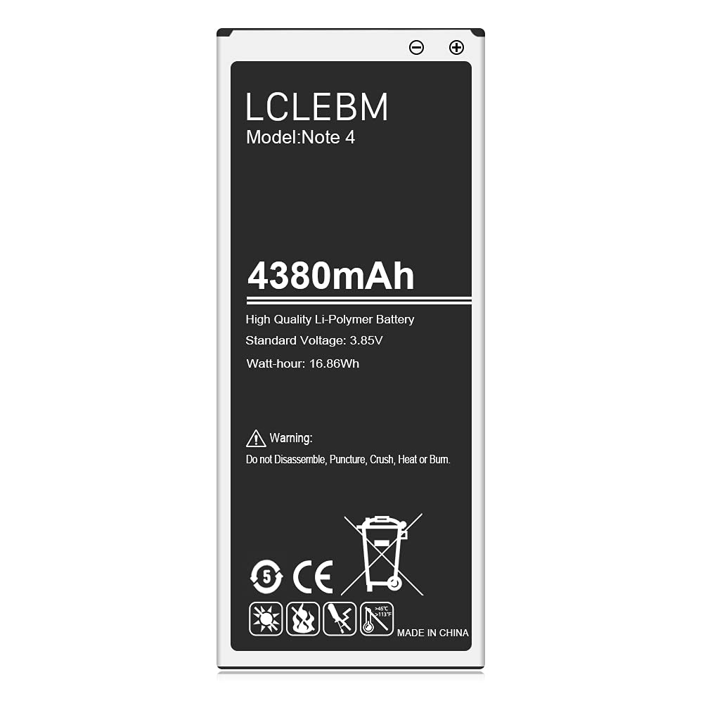 LCLEBMbattery for note 4