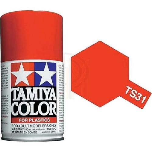 2 x Tamiya Spray Farbe TS31 leuchtorange 85031