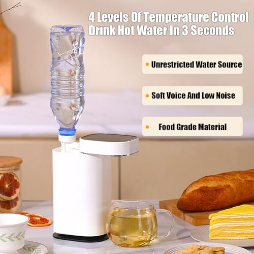 Distributeur d'eau de bureau pour grand contenant sans effort - 2