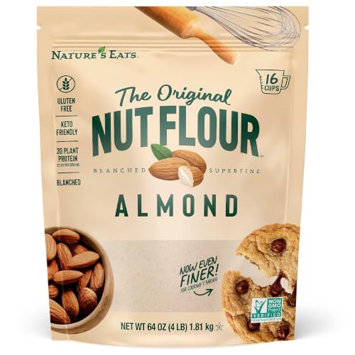 Nature's Eats Blanched Almond Flour, 64 Ounce | Made with pr...