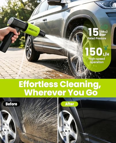 Portable Power Washer Battery Operated