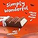 Kinder Chocolate, Milk Chocolate Bar with Creamy Milky Filling, Individually Wrapped, Snack Size, 20 Count Bag, 8.8 oz