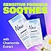 Nair Sensitive Hair Remover Mess-Free Wax Ready Strips, Legs and Body Easy Hair Removal Wax Strips for Sensitive Skin, Chamomile Extract, Dermatologist Tested, Plus 6 Post Wipes, 40 Count