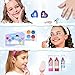 SOLLASY Kids Makeup Kit for Girl Kids Toys Makeup for Kids 50PCS Play Makeup Set Washable Cosmetic Non-Toxic Toddlers Pretend Frozen Makeup Birthday Gifts for Age 3 4 5 6 7 8 9 10 11 12 Years Old
