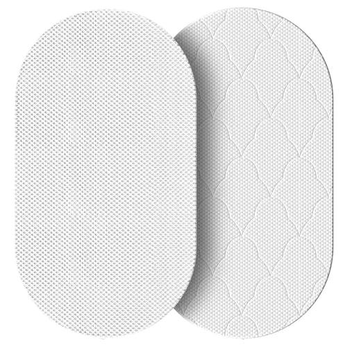 Image of 30x15 Oval Baby Bassinet Mattress: 2" Thick Dual Side Gel Memory Foam Bassinet Mattress for Most Moses Basket and Dream On Me Lacy Bassinet - All-Season Design - Fit Replacement Bedside Bassinet