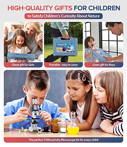 Uarzt C2171_1A 58-Piece Kids Microscope Kit thumb #4