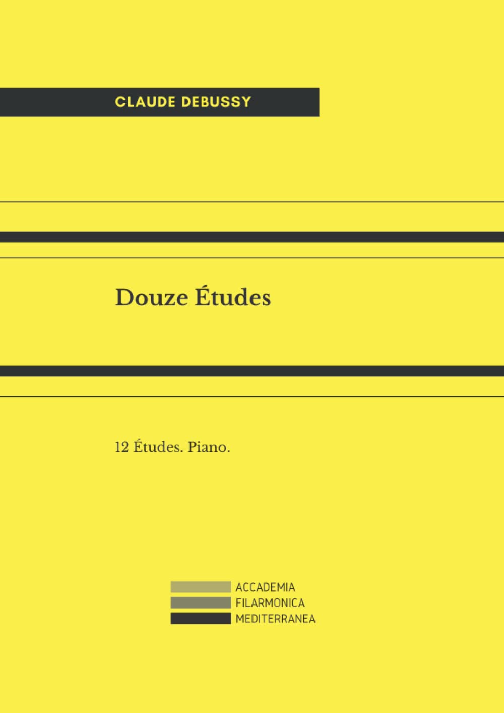 Douze Études: 12 Études. Piano.