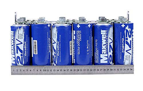 Maxwell Durablue 16V 1000F Super Capacitor Battery Ultracapacitor Solar Power System Home Audio Power Amplifier Hybrid Car Battery #TOP2