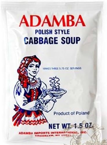 Adamba Polish Style Cabbage Soup Mix 1.5ounce Bag (3-Pack)