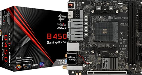 Amazon | ASRock マザーボード Fatal1ty B450 Gaming-ITX/ac AMD Ryzen