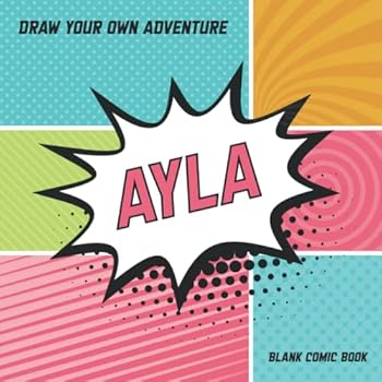Ayla : Draw Your Own Adventure, Blank Comic Book