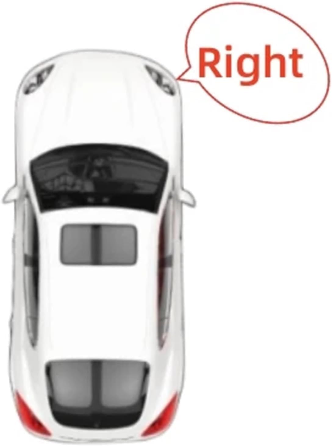 Car Headlight Lens Cover Compatible For Hyundai Veloster 2011 2012 2013 2014 2015 2016 2017 Accessories Cars Headlight Lights Glass Shell(Right)