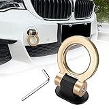 TOMALL Tow Hook Kit Light Gold Car Decorations Sticker Car Decor Bumper for Auto...