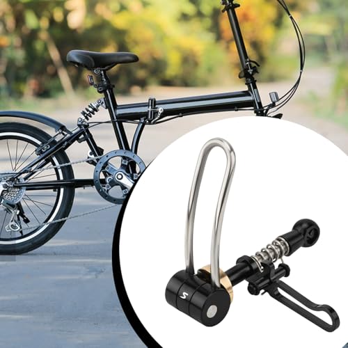 Abrazadera para bicicleta con clip de tubo de sillín y liberación rápida 4