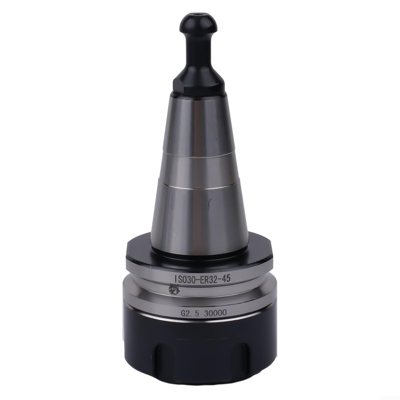 ISO30 ER32 - Collet equilibrado de 45 L para soporte de herramientas de torno CNC con perno de tracción, portabrocas de fresado alto de 30000 RPM compatible con máquinas ISO 30