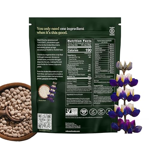 Image of Mikuna, Protein Powder Chocho Superfood Pure, 28.9 Ounce