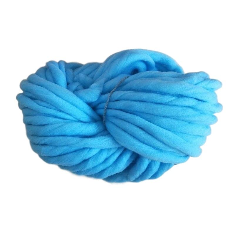 Lana de 250 g de hilo súper grueso de fieltro de lana se utiliza para tejer a mara tejer a mano, hilar y mantener el calor en invierno. Lana de crochet (color: verde militar) (gris claro 21)