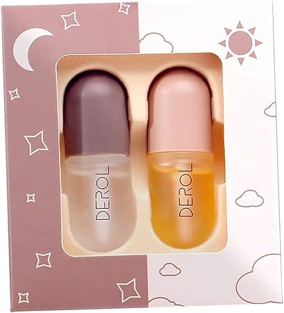 Amazon Aeso ナチュラルリッププランパー 昼と夜 のリッププランピングバームを含む2個のリップエンハンサー 植物抽出物のプランピングリップセラム リップケア X2 Amleso フェイスエクササイズ 通販