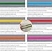 20 Pcs Guided Reading Strips Set Dyslexia Tools for Kids with 4 Sizes Reading Tracker Children's Reading Guide Strips Teacher Educational Classroom Supplies (Colour Sets)