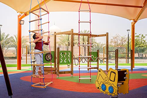 Mihad-Hanging-Square-Ladder-for-Kids-Rope-Ladder-for-Kids-for-Physical-Activity-Tunnel-Ladder-Kids-for-Outdoor-Durable-Hanging-4-Side-Ladder-Kids-Made-of-Natural-Wood