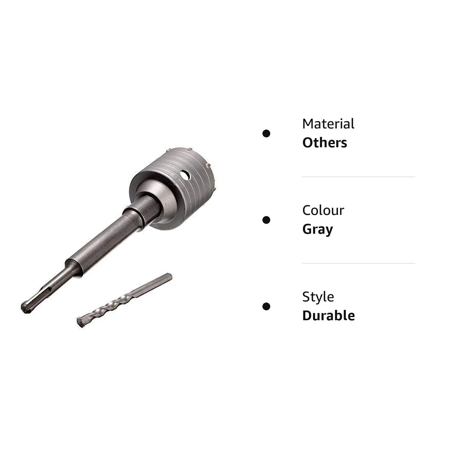 Tools Centre 35mm Concrete Wall Drill Bit Hole Saw Cutter + 200mm Connecting Rod With Wrench For Brick Cement Stone 3
