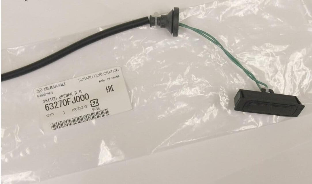 Subaru Trunk Opener Switch 2012-2016 Impreza 2013-2017 Crosstrek Genuine 63270FJ000