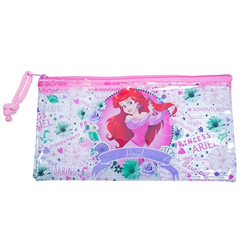 Necessaire Ariel Pvc, Disney, DTXS9040-PS3-D, Rosa