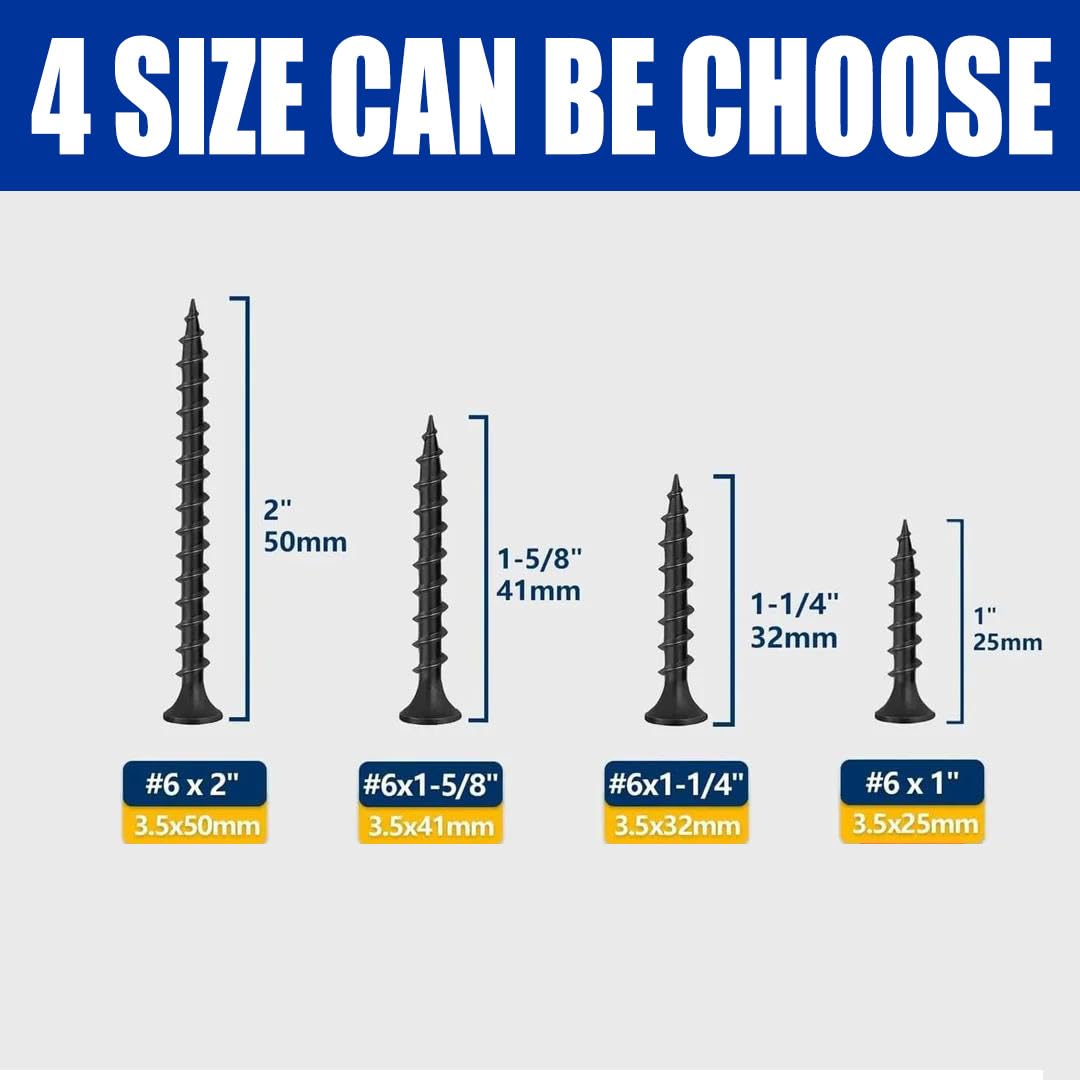 Drywall Screws #6 - 150 Pack -4 Drywall Screws #6 - 150 Pack -4