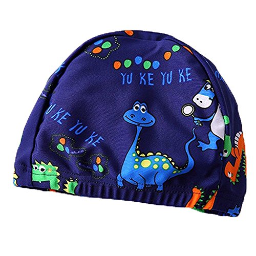 G-Kids Kleinkinder Jungen Bademode Badeanzug Schwimmbekleidung Uv-Schutz Dinosaurier Bade-Set Kurz Tops+Badehose mit Hut - Image 3