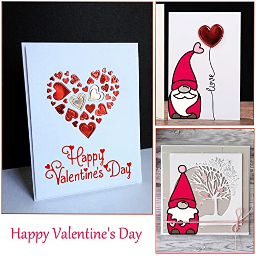 BOFUNX Fustelle Valentine Cutting Dies in Metallo