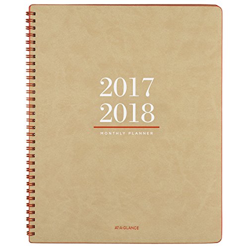 AT-A-GLANCE Academic Monthly Planner, July 2017 - July 2018, 8-3/8