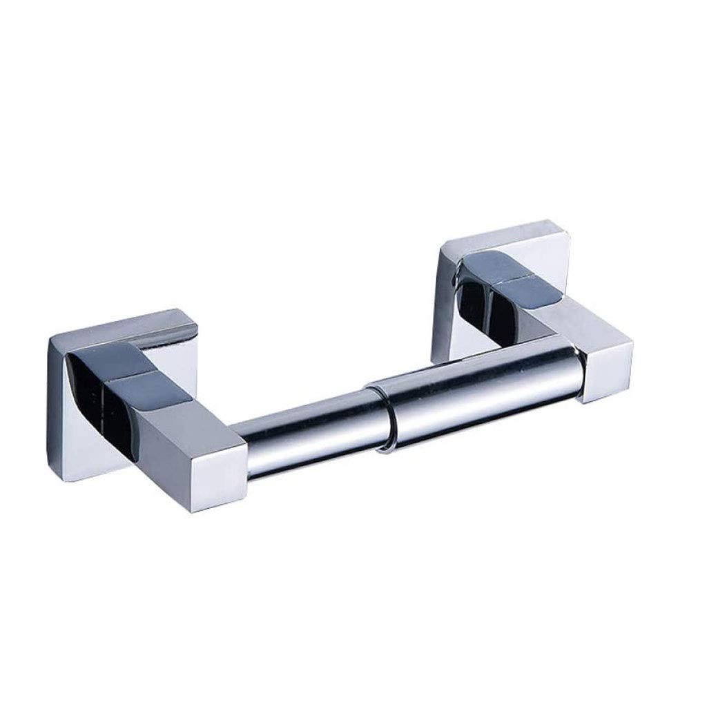 Stały uchwyt na papier toaletowy, Stainless Steel Toilet Paper Holder Towel Chrome 60x205x45mm
