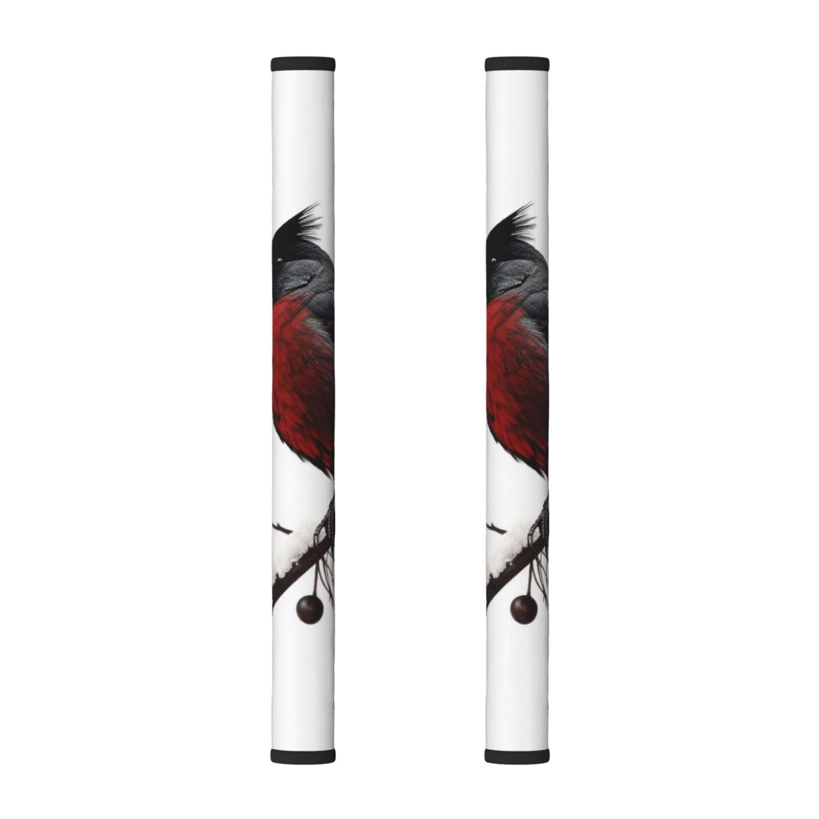 VGFJHNDF Refrigerator Door Handle Covers 2-Pack, Bird Branch Printed Protect and Decorate for Fridge Ovens Dishwashers