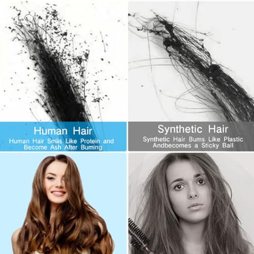 Extensions cheveux 6D humains 28 pouces de qualité supérieure teintables