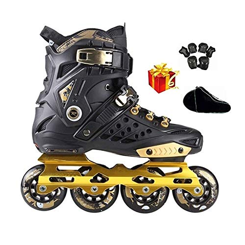 Lowest Prices! NNN Outdoor Skates Adult Single Inline Skates Beginner Men and Women Roller Skates Qu...