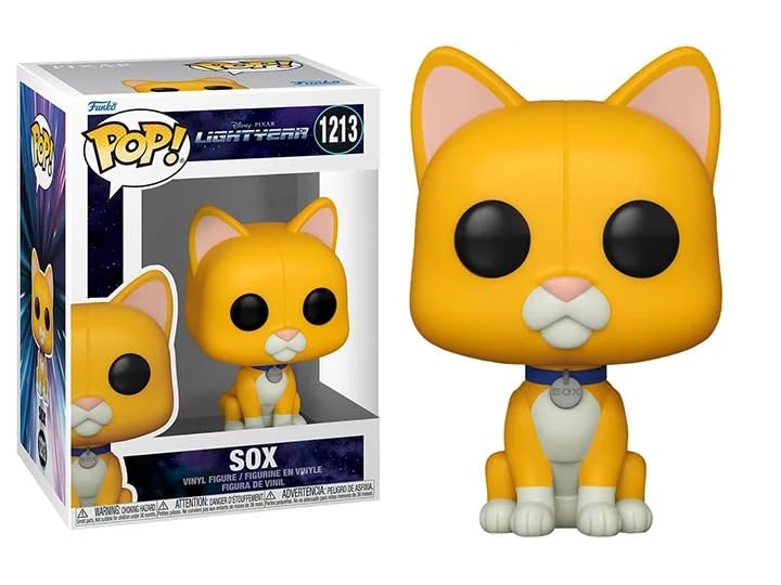 Pop l'Éclair Sox le Chat figurine pour décorer un bureau de geek
