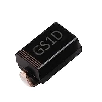 Electronic Spices SMA(G), GS1D 200V Surface Mount General Purpose Rectifiers Diode pack of 5pcs