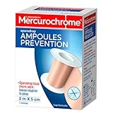 MERCUROCHROME - Sparadrap Prévention Ampoules - Protège des frottements - Découpe sans ...