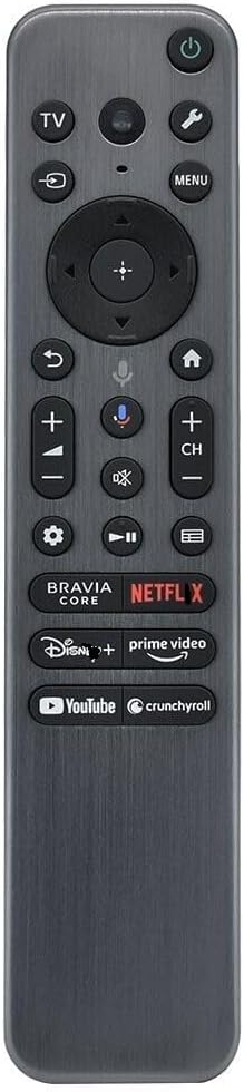 NTQinParts Backlight Voice TV Remote Control Controller Replacement for Sony BRAVIA 8 K-55XR80 55”, K-65XR80 65", K-77XR80 77" OLED 4K HDR TV (2024)