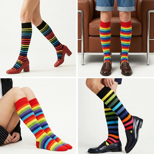 Image of Mysocks Unisex Knee High Stripe Socks