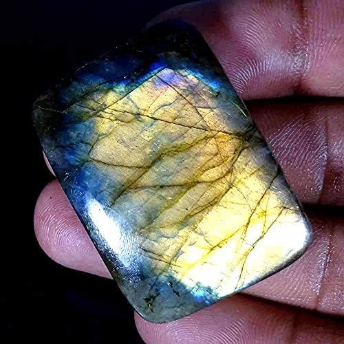 emartwala 110.95Cts. 100% Natural Labradorite Octagon Cabochon Tiptop Loose Gemstones