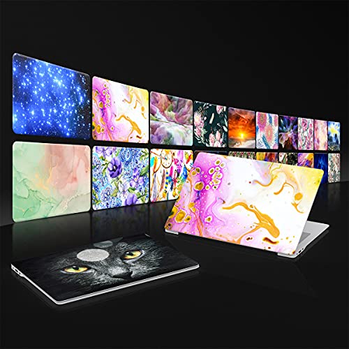 15.6" Laptop Decal Skin Vinyl Sticker Cover Compatible With Asus Vivobook 15 F515/Acer Aspire 5 Slim Laptop/Msi Gl65 Leopard/Asus L510Ma-Ds04 15.6" Laptop Stickers Cover Skin(Blue Gold Marble) #TOP5