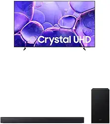 Samsung Combo Smart TV 58" Crystal UHD 4K U8500F 2025 + Soundbar Samsung HW-B450F